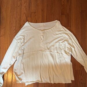 Urban Outfitters Women’s Cream Long Sleeve